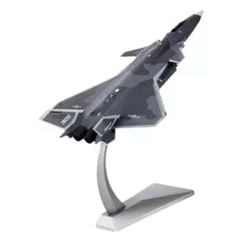 Масштаб 1/72, самолет-истребитель J20, высокодетализированные детские игрушки, подарки для взрослых, коллекция моделей самолетов из сплава для офисного бара
