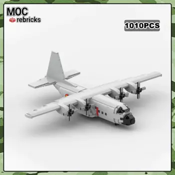 Масштаб 1:72, военный транспорт, самолет, Бельгийская версия C130 Hercules, мини-масштаб, строительные блоки, модель, кирпичи, игрушки для мальчиков, подарок