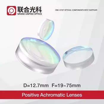 Материал оптического стекла, приклеенный положительный двойной ахроматический объектив