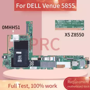Материнская плата 0MHH51 14H30-1 SR2KH для ноутбука DELL Venue 5855 X5 Z8550