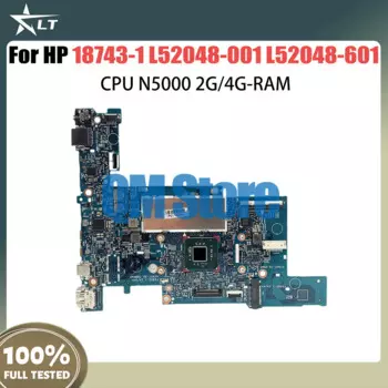 Материнская плата 18743-1 для ноутбука HP Pavilion X360 11-AP 11M-AP с процессором N5000 2G4G-RAM