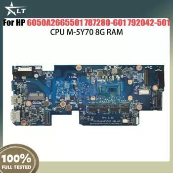 Материнская плата 6050A2665501 для ноутбука HP Envy X2 13-J 787280-601 792042-501, материнская плата для ноутбука со стандартным процессором 8 ГБ ОЗУ, 100% полностью протестированная