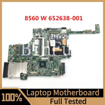 Материнская плата 652638-001 652638-501 652638-601 для ноутбука HP 8560 Вт 8650P, материнская плата QM67 DDR3 100% полностью протестирована, хорошо работает