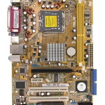 Материнская плата Asus P5S-MX SE LGA 775 2 DDR2 SiS 671FX PCI-E 16X Micro ATX