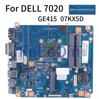 Материнская плата DDR3 для ноутбука DELL 7020 GE415 материнская плата для ноутбука 07KX5D 6050A2576301