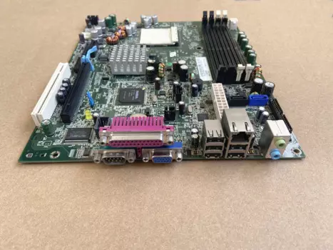 Материнская плата DELL Optiplex 740 SFF маленькая RY469 YP693 E139765 HE0105