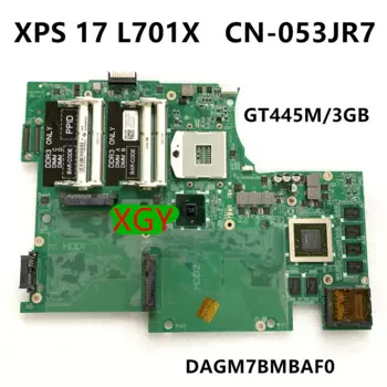 Материнская плата для DELL XPS 17 L701X 53JR7 DAGM7BMBAF0 GT445M 3G 100% ТЕСТ ОК
