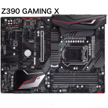 Материнская плата для Gigabyte Z390 GAMING X 64 ГБ LGA 1151 DDR4 ATX, материнская плата, 100% протестировано, ОК, полностью работает, бесплатная доставка