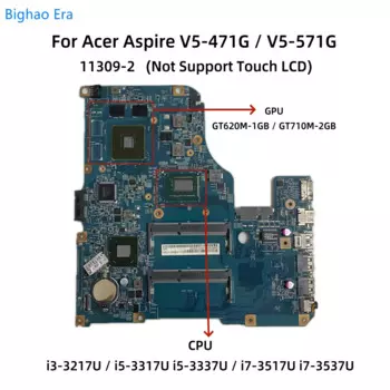 Материнская плата для ноутбука Acer Aspire с i3 V5-571 i7-3537U CPU GT620/GT710M 2G-GPU 11309-2 488.4tu05. 021
