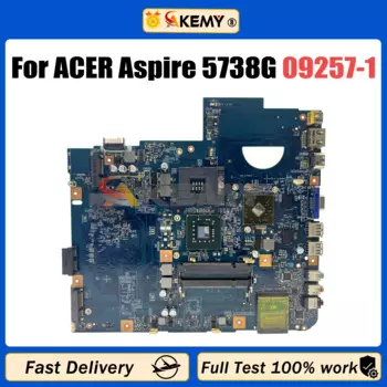 Материнская плата для ноутбука AKEMY 09257-1 для ACER Aspire 5738, 5738G JV50-MV M92 MB 48,4cg07. 011, материнская плата GM45 DDR2