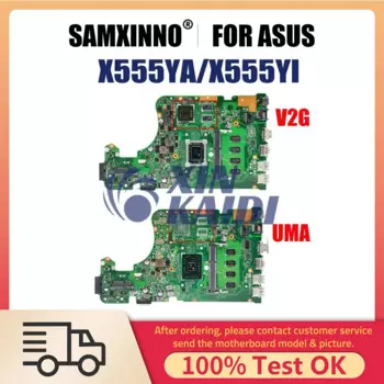 Материнская плата для ноутбука ASUS F555Y X555YI X555YA A555Y K555D X555Y X555D, материнская плата для ноутбука, процессор E1 E2 A4 A6 A8 2G/4G-RAM