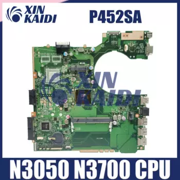 Материнская плата для ноутбука ASUS P2420SJ P452SA PE452SA PX452SA PX452SJ, материнская плата компьютера, процессор N3050 N3700 DDR3L UMA, 100% рабочая