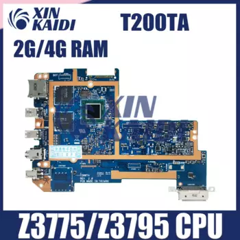Материнская плата для ноутбука ASUS T200T T200T T200TA T200TAC Laotop, материнская плата с процессором Z3775 Z3795, 2 ГБ 4 ГБ ОЗУ 32 ГБ-SSD, 100% тест в порядке