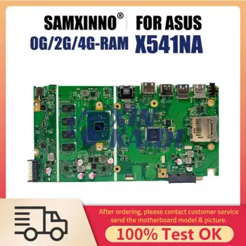 Материнская плата для ноутбука ASUS X541N X541NA A541NA F541NA R541NA D541NA X541, материнская плата N3350 N4200 N3710 CPU 0G 2G 4G RAM