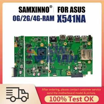 Материнская плата для ноутбука ASUS X541N X541NA A541NA F541NA R541NA D541NA X541, материнская плата N3350 N4200 N3710 CPU 0G 2G 4G RAM