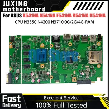 Материнская плата для ноутбука ASUS X541N X541NA A541NA F541NA R541NA D541NA X541, материнская плата N3350 N4200 N3710 CPU 0G 2G 4G RAM