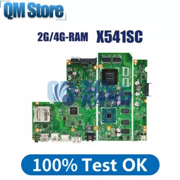 Материнская плата для ноутбука ASUS X541S A541SC X541SC F541SC D541SC R541SC, материнская плата N3060 N3160 N3710 CPU 2G 4G-RAM GT810M