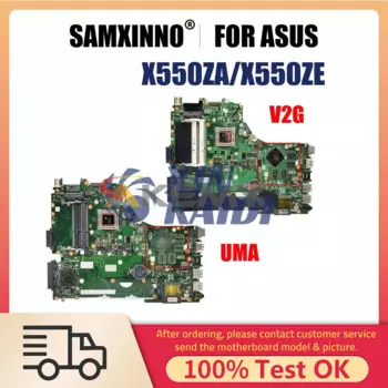 Материнская плата для ноутбука ASUS X550ZA X550ZE X550Z X750Z K550Z VM590Z A555Z X750DP материнская плата A8 A10 FX7600PF X7500P LVDS EDP