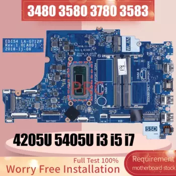 Материнская плата для ноутбука DELL 3480, 3580, 3780, 3583 дюйма, дюйма, дюйма