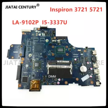 Материнская плата для ноутбука dell Inspiron 17R-3721 5721 SR0XL I5-3337U 03WVDR VAW11 CN-03WVDR