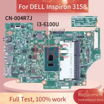 Материнская плата для ноутбука DELL Inspiron 3158 планшетов 004R7J 14296-1 SR2EU DDR3 планшетов