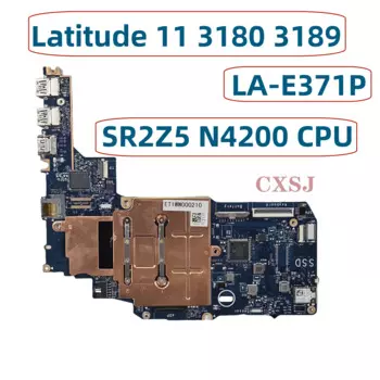 Материнская плата для ноутбука Dell Latitude 11 3180 3189 с процессором N4200 + 4 Гб ОЗУ