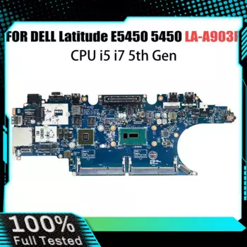 Материнская плата для ноутбука DELL Latitude E5450 5450 0RH5P 017FG2 LA-A903P, материнская плата компьютера i5 i7 5-го поколения, процессор 830 840M V2G DDR3