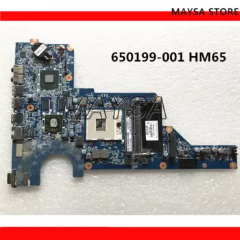 Материнская плата для ноутбука HP Pavilion G4 G6 G7 650199-001 DA0R13MB6E0 HM65 PGA989 DDR3 HD6470 1 ГБ 100% полностью протестирована