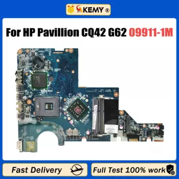 Материнская плата для ноутбука HP Pavillion CQ42 G42 G62 DA0AX3MB6C1 DA0AX3MB6C2, материнская плата DDR3 605140 -001 605140 -601