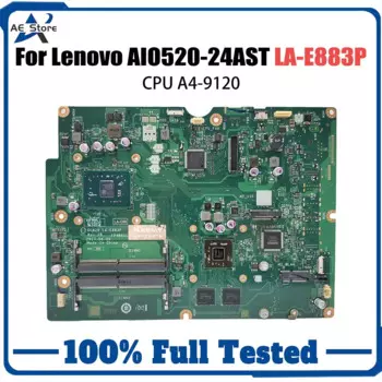 Материнская плата для ноутбука Lenovo AIO520-24AST 01LM218 01LM174 EM9010 AM9120 AM9220 AM9420 AM972P LA-E883P, материнская плата A4-9120 CPU