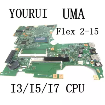 Материнская плата для ноутбука Lenovo Flex2-15 с процессором I3/I5/I7 13308-1 448.00Z04.0011 UMA