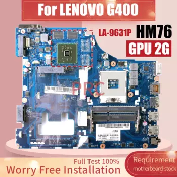 Материнская плата для ноутбука LENOVO G400 SLJ8E HM76 216-084100 2G 90002805, материнская плата для ноутбука