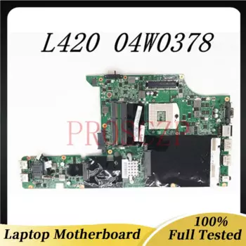 Материнская плата для ноутбука Lenovo L420 P/N: 04W0378 DAGC9EMB8E0 DDR3 HM65 100% полностью работает хорошо