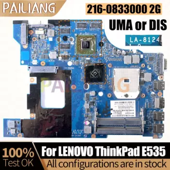 Материнская плата для ноутбука LENOVO ThinkPad E535, Модель 216-0833000, 1 ГБ, 04W4017, 04W4332, 04Y1190, полностью протестированная материнская плата для ноутбука