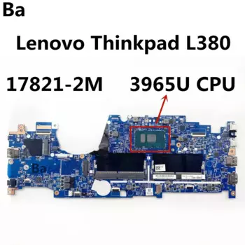 Материнская плата для ноутбука Lenovo Thinkpad L380 Yoga S2 17821-2M, материнская плата 3965U CPU.