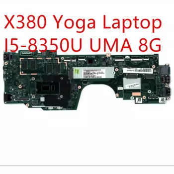 Материнская плата для ноутбука Lenovo ThinkPad X380 Yoga, материнская плата I5-8350U UMA 8G 5B20X01197 02DA016