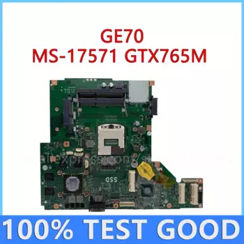 Материнская плата для ноутбука MSI GE70 с GT765M GPU MS-17571 VER: 1,1 DDR3 Материнская плата