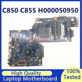 Материнская плата для ноутбука Toshiba Satellite C850 C855 L850 L855 H000050950 HD4000 HM70, 100% протестированная, хорошо работает