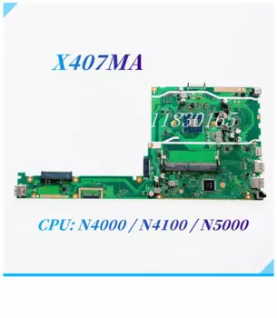 Материнская плата для ноутбука X407MA F407MA F407MA F407M с процессором N4000 N4100 N5000 DDR4 100% рабочий