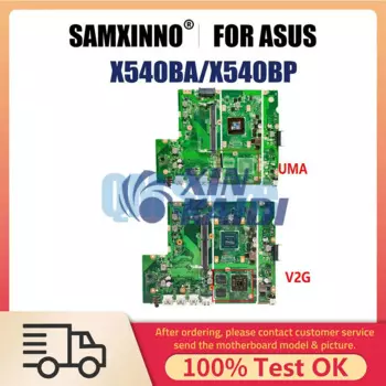 Материнская плата для ноутбука X540 X540BP X540BA A540B с процессором E2 A4 A6 A9 100% ТЕСТ ОК