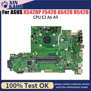 Материнская плата для ноутбука X542BP E2-9000 A9-9420 для ASUS X542B A580B K580B X542BA, материнская плата для ноутбука
