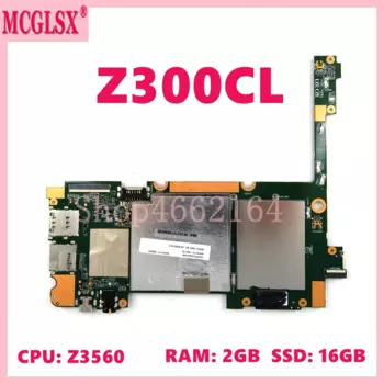 Материнская плата для ноутбуков Asus ZenPad 10 Z300CL Z300CNL с процессором Z3560 2G-RAM 16G-SSD
