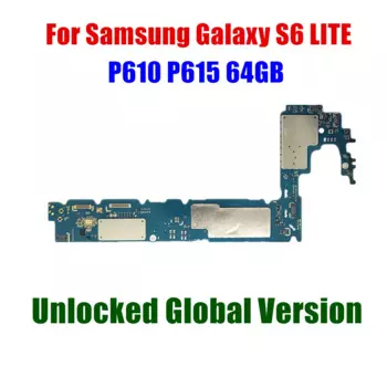 Материнская плата для Samsung Galaxy S6 LITE, P610, P615, 64 ГБ