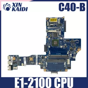 Материнская плата для Toshiba Satellite C40-B H 000078250 Материнская плата ноутбука EM6010 CPU DDR3 Полностью протестирована
