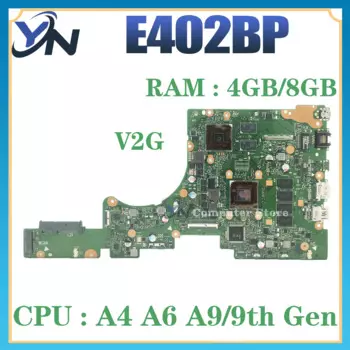 Материнская плата E402BA L402BA X402BP F402BA E402BP F402BP L402BP X402BA материнская плата для ноутбука с процессором AMD 4G/8G-RAM UMA/V2G 100% протестированная ОК