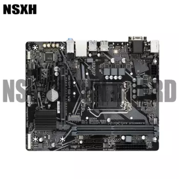 Материнская плата H410M S2 64 Гб LGA 1200 DDR4 Micro ATX материнская плата 100% протестирована Полная работа