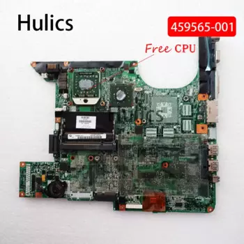 Материнская плата Hulics б/у 459565 459565-001 DA0AT1MB8H0, материнская плата ноутбука для HP PAVILION DV6000, материнская плата, бесплатный ЦП