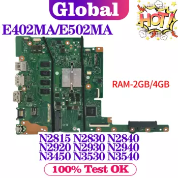 Материнская плата KEFU E402MA Материнская плата ASUS E502MA R417MA R517MA F402MA F502MA X402MA X502MA L402MA L502MA L502MA для ноутбука