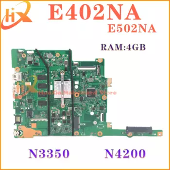 Материнская плата KEFU E402NA E502NA Материнская плата ASUS F402NA L402NA E402N E502N R417N R416N для ноутбука N3350 N4200 2 ГБ/4 ГБ/ОЗУ