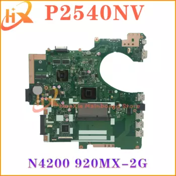 Материнская плата KEFU материнская плата для ноутбука для ASUSPRO P2540 P2540NV, материнская плата для ноутбука N3350 N3450/N4200 920MX-2G